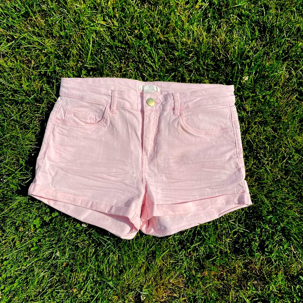 H&M Shorts - size 6 - light pink